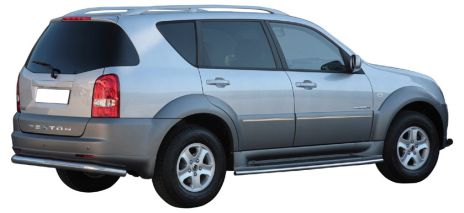 Pare Choc Arriere Integral Inox Ø76 Ssangyong Rexton 2 2006+