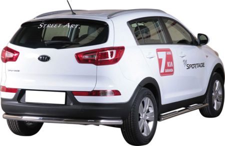 Pare Choc Arriere Inox Ø63 Kia Sportage 2010+
