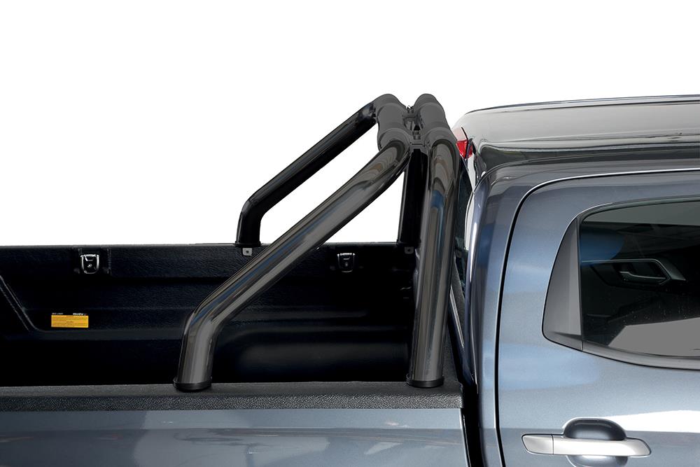 ROLL BAR NOIR DOUBLE TUBE Ø76 ISUZU DMAX 2020+