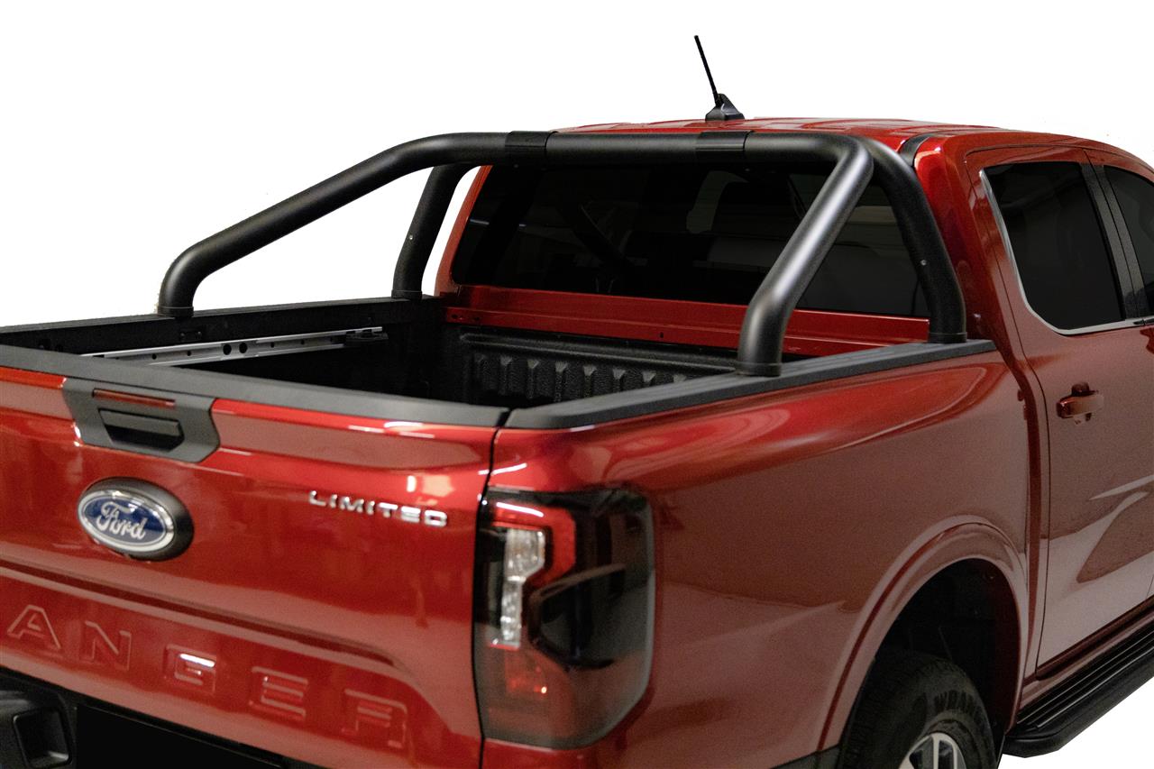 ROLL BAR NOIR DOUBLE TUBE Ø 76 FORD RANGER 2023+