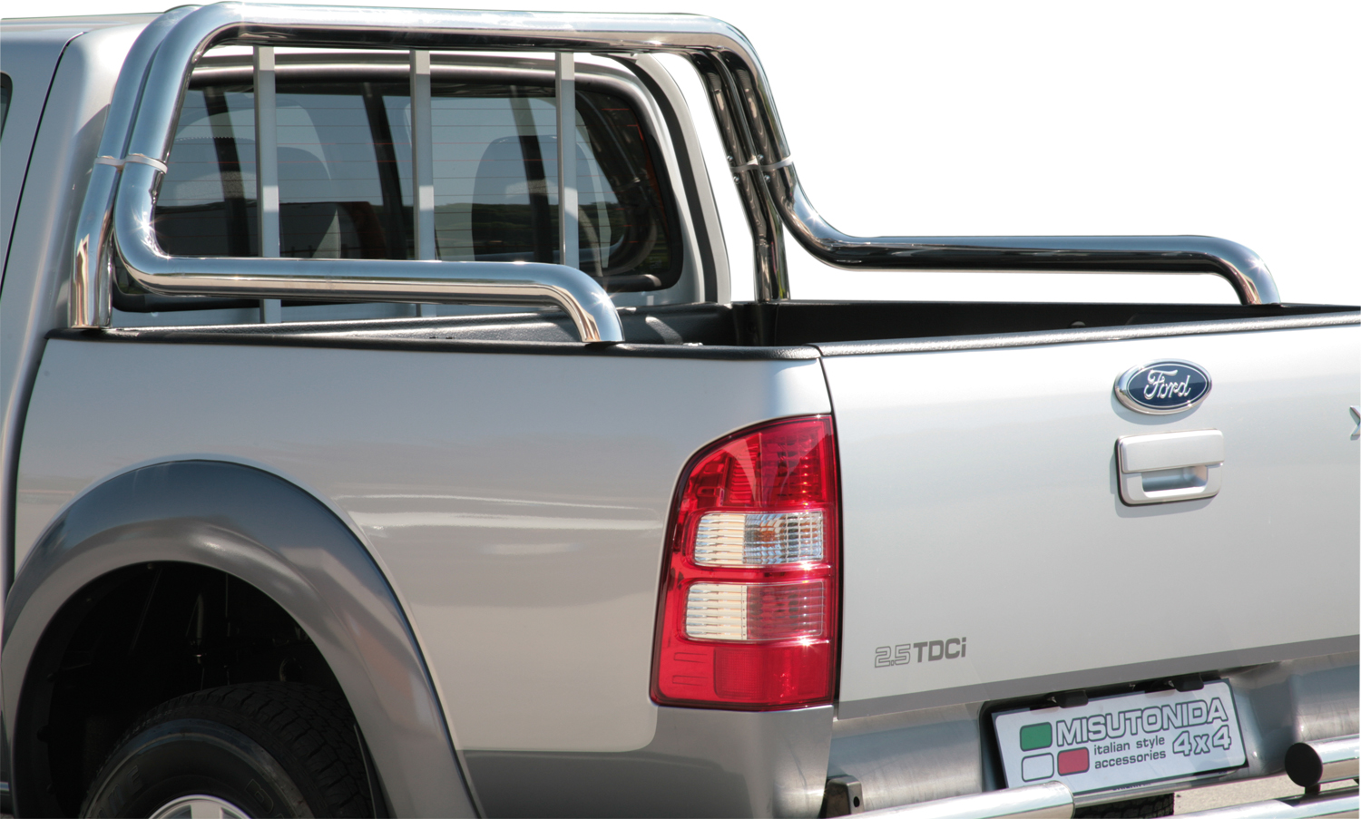 ROLL BAR INOX DBL TUBE Ø 63 FORD RANGER 2006/2011