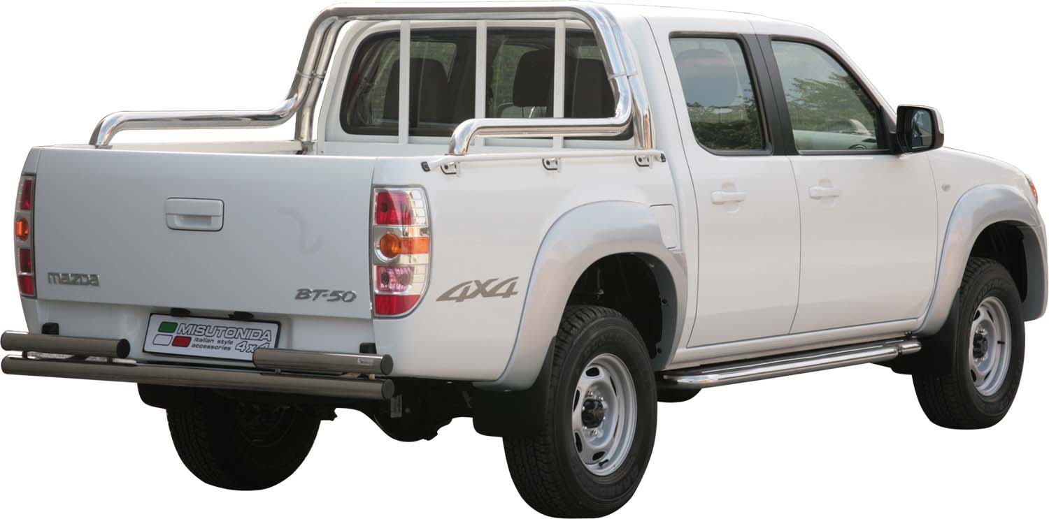 ROLL BAR INOX DBL TUBE Ø 63 MAZDA BT50 2009/2011