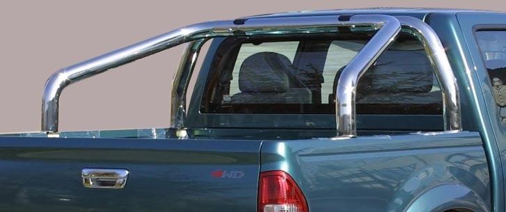 ROLL BAR INOX DBL TUBE Ø 76 SSANGYONG ACTYON SPORTS 2012+