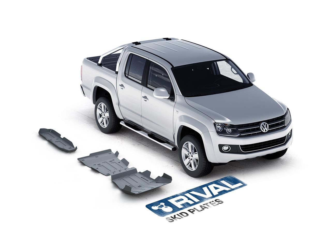 PROTEGE BOITE VITESSE + TRANSFERT VOLKSWAGEN AMAROK 2010+ ALU 6MM