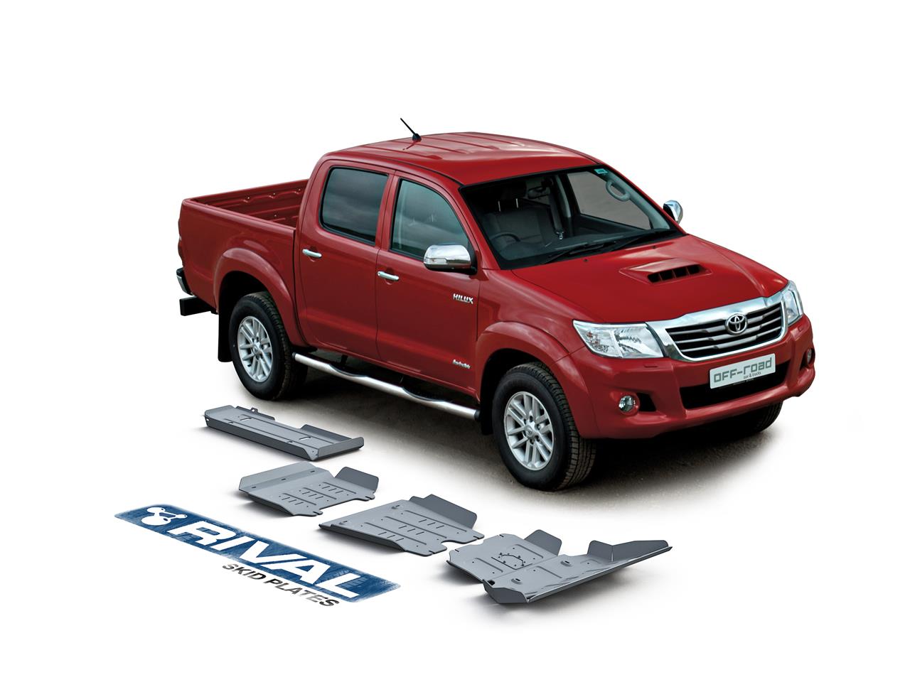 PROTEGE TRANSFERT TOYOTA VIGO 2005/2015 ALU 6MM