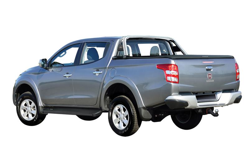 BACHE SOUPLE NOIRE MITSUBISHI L200 2016+ / FIAT FULLBACK 2016+ CLUB CAB 