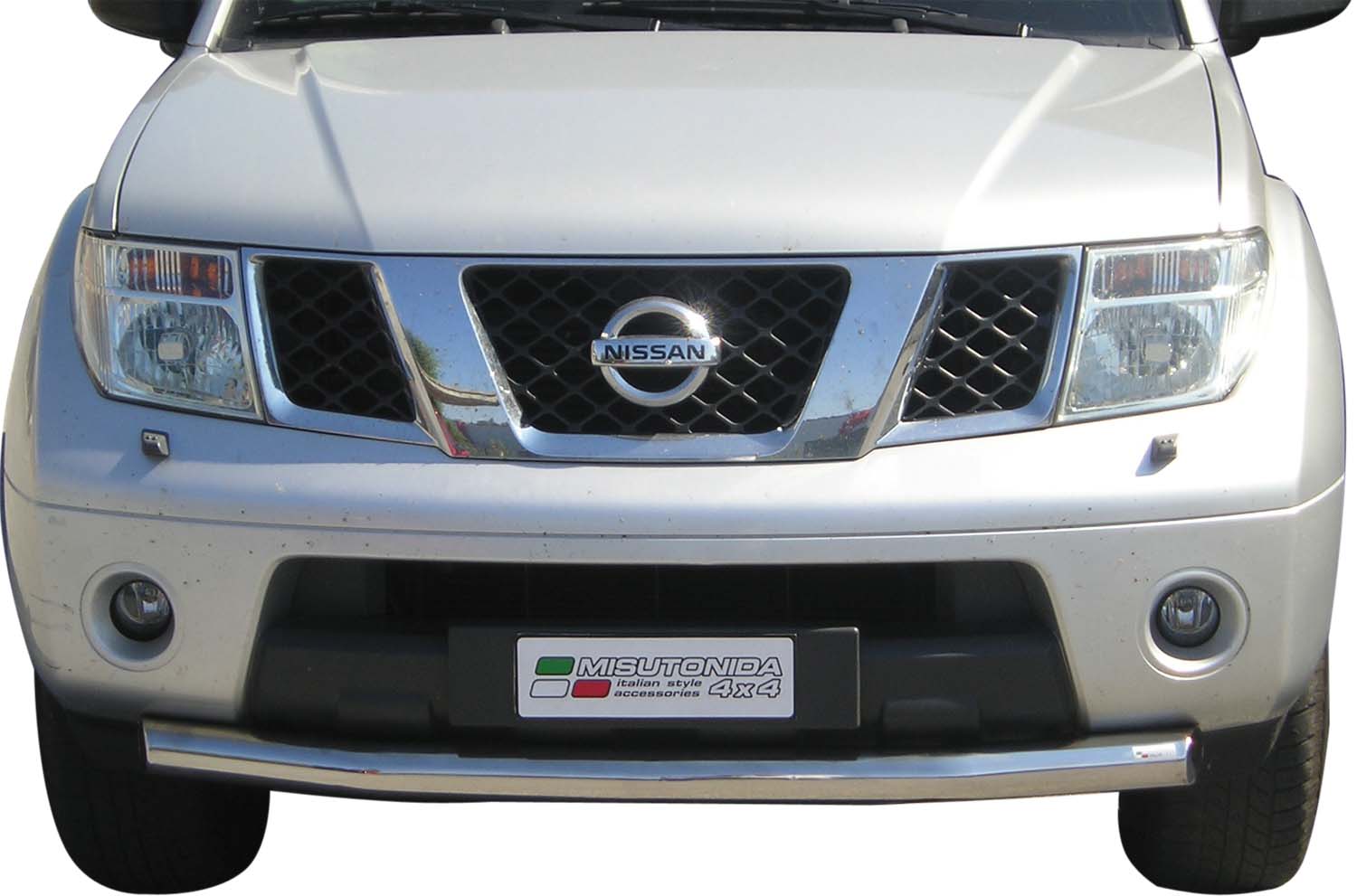 TUBE PROTECTION AVANT INOX Ø 76 NISSAN PATHFINDER 2005/2011