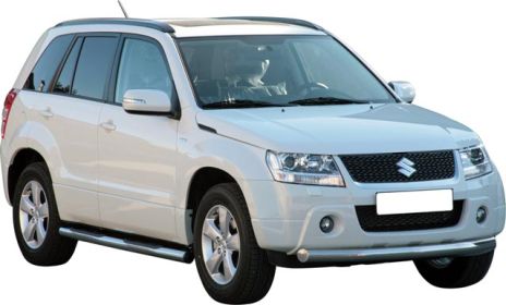 TUBE PROTECTION AVANT INOX Ø 76 SUZUKI GRAND VITARA 2009+