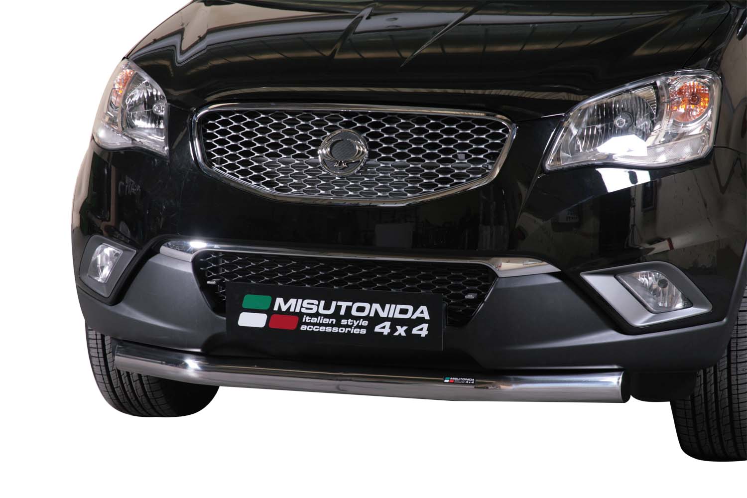 Tube Protection Avant Inox Ø76 Ssangyong Korando 2011+