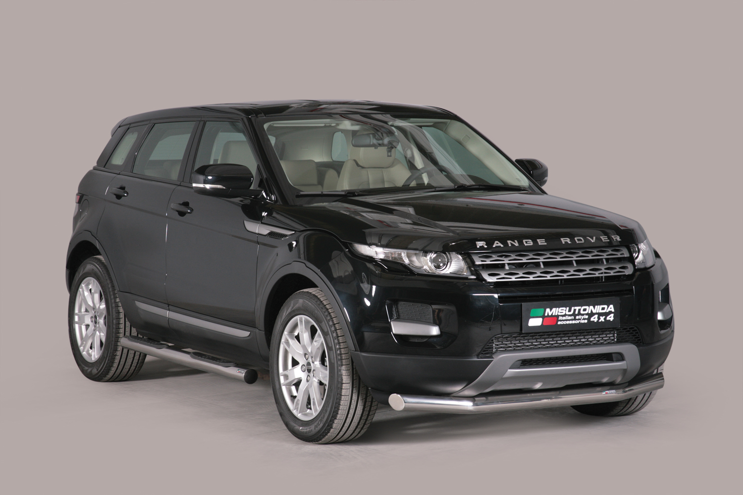 Tube Protection Avant Inox Ø76 Range Rover Evoque 2012+