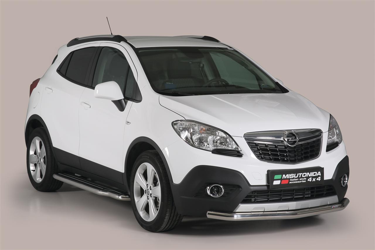 TUBE PROTECTION AVANT INOX Ø 76 OPEL MOKKA 2012+