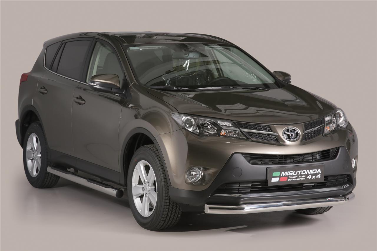 TUBE PROTECTION AVANT INOX Ø 76 TOYOTA RAV4 2013+