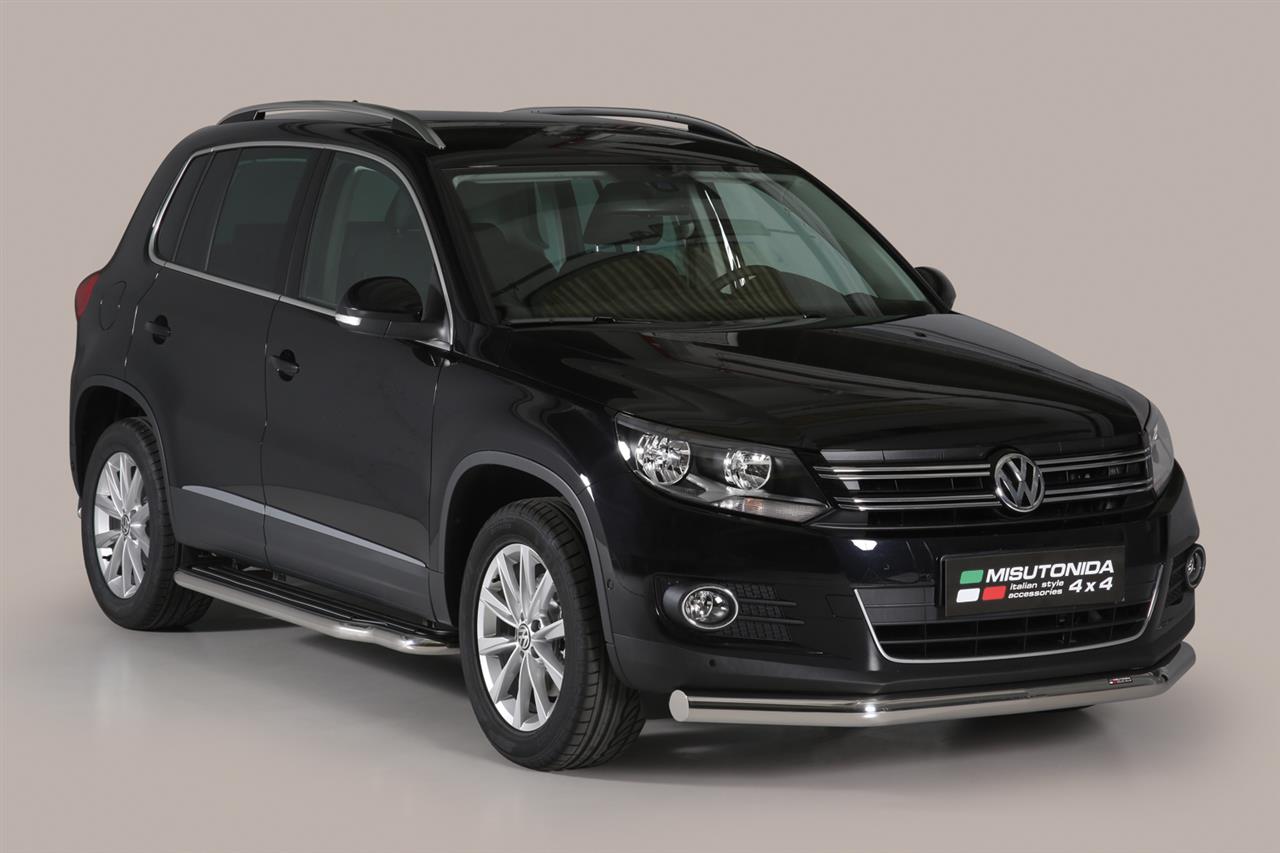 Tube Protection Avant Inox Ø76 Volkswagen Tiguan 2011+