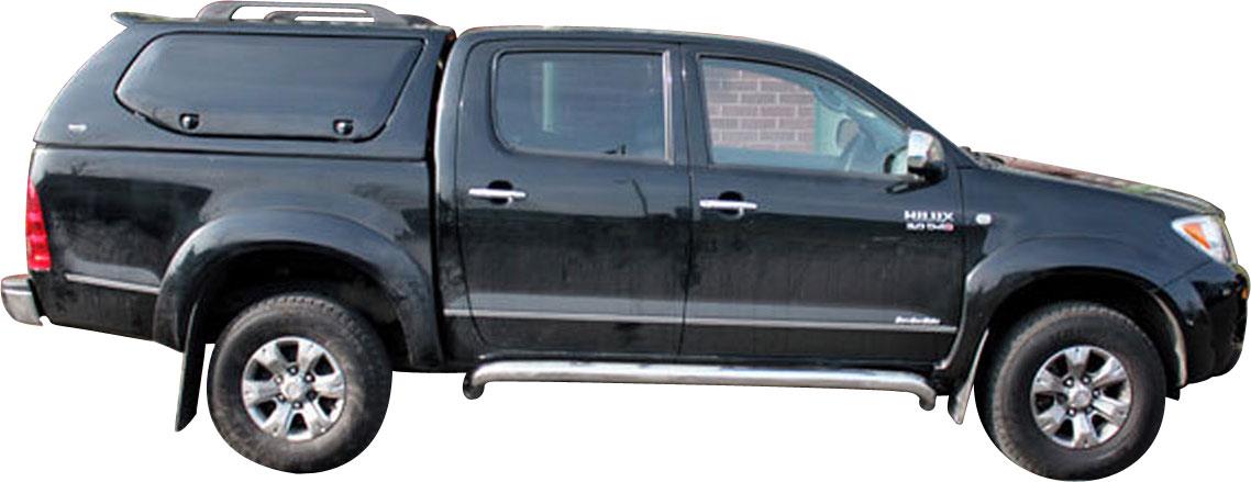 HARD TOP SLINE SP TOYOTA VIGO  2005/2015  DOUBLE CAB PORTES PAPILLON NON PEINT