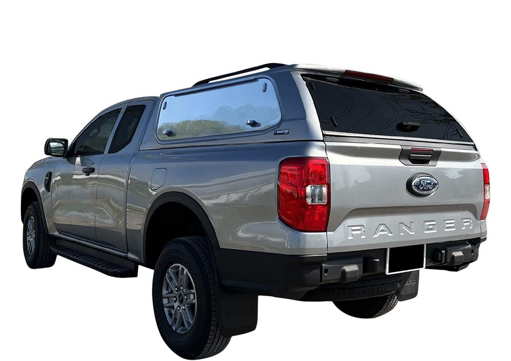 HARD TOP SLINE SP FORD RANGER 2023+ DOUBLE CABINE PORTES PAPILLON Gris Argenté PN4FW