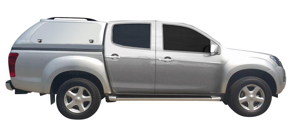  HARD TOP SLINE SP ISUZU DMAX 2012/2020 CREW CAB AVEC PORTES PAPILLON - ROUGE 564