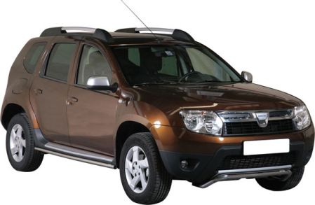 Tubes Protection Marche-Pieds Inox Ø40 Dacia Duster 2010+