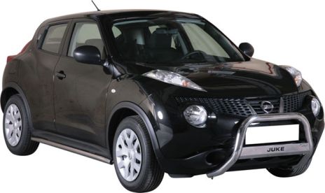 TUBES PROTECTION MARCHE-PIEDS INOX Ø 50 NISSAN JUKE 2010+