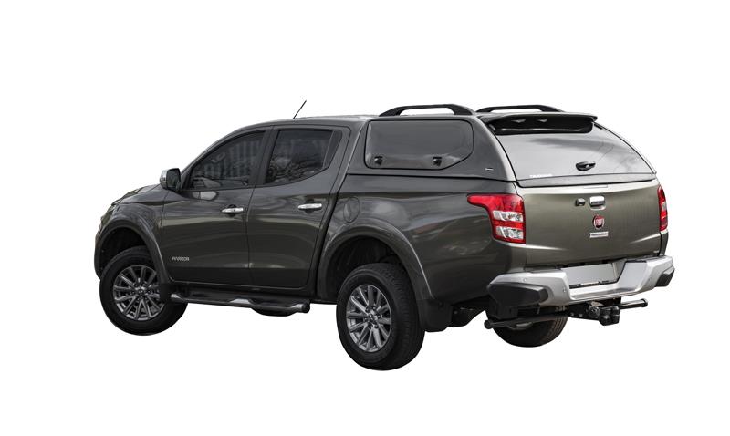 HARD TOP SLINE SP MITSUBISHI L200 / FIAT FULLBACK 2016+ CLUB CAB - PORTES PAPILLON - BRUN C06
