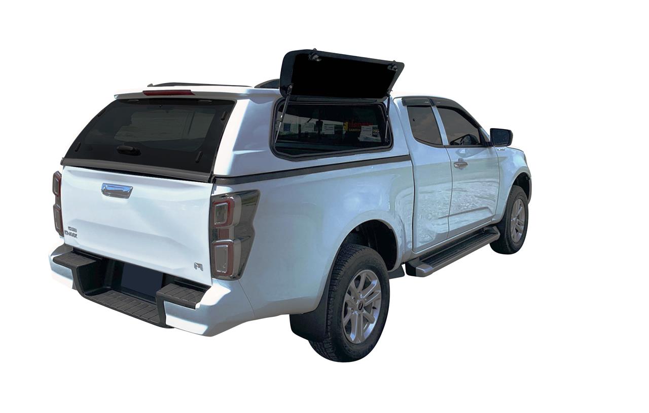 HARD TOP SLINE ISUZU DMAX 2024+ CREW CABINE PORTES PAPILLON GRIS 588