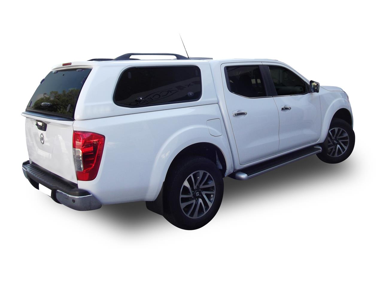 HARD TOP SLINE SV NISSAN NP300 2016+ KING CAB - VITRES LATERALES PAPILLON - GRIS K51