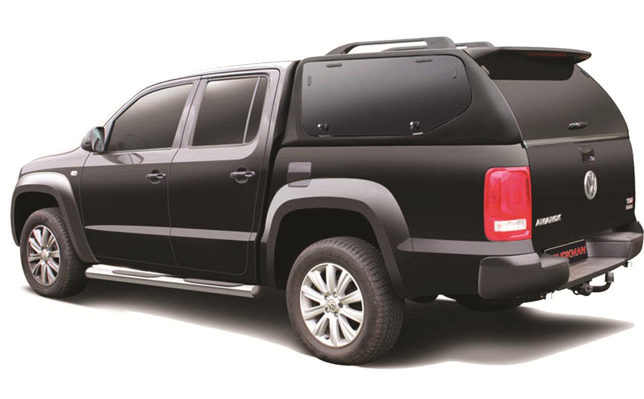 HARD TOP SLINE SV VOLKSWAGEN AMAROK 2010+ DOUBLE CAB VITRES PAPILL GRIS M4M4