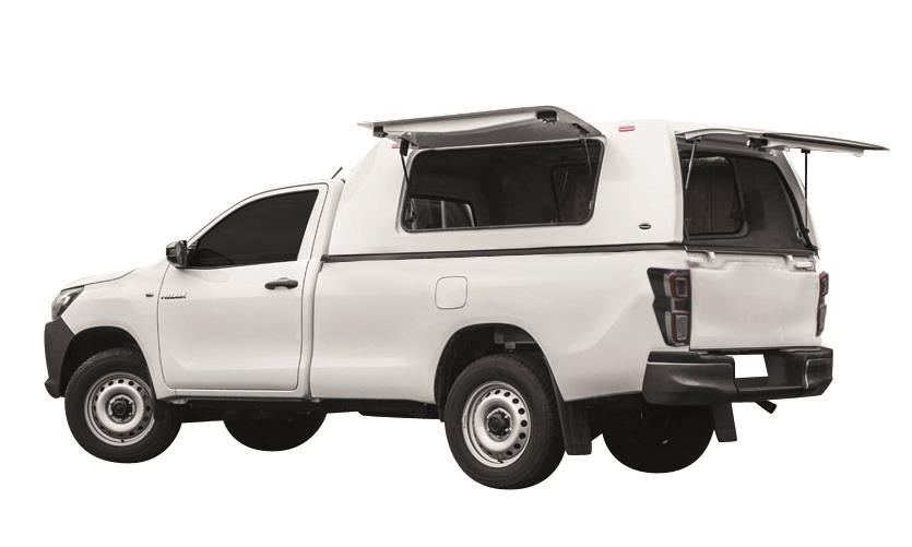 HARD TOP UTILITAIRE ISUZU 2020/2024 SIMPLE CAB BLANC 527