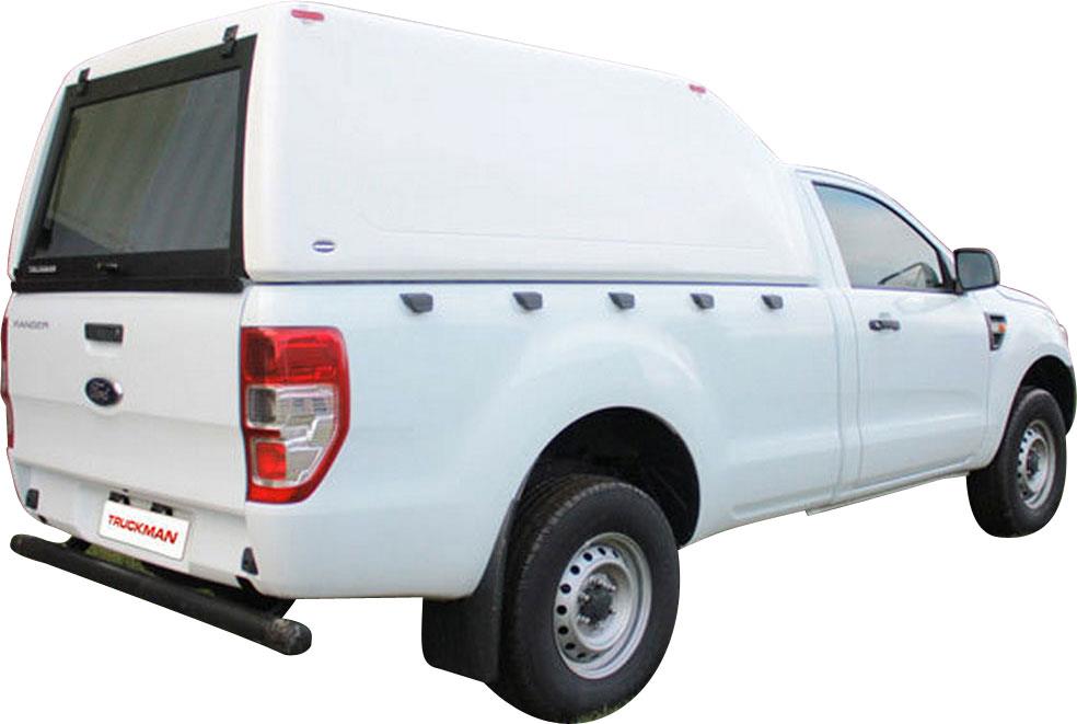 HARD TOP TOIT HAUT UTILITAIRE FORD RANGER 2012/2023 - SINGLE CAB - SANS OUVERTURES LATERALES 