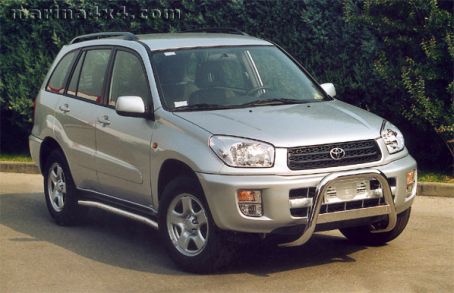TUBE BAS DE CAISSE INOX Ø 63 TOYOTA RAV'4 5P 2000/2005