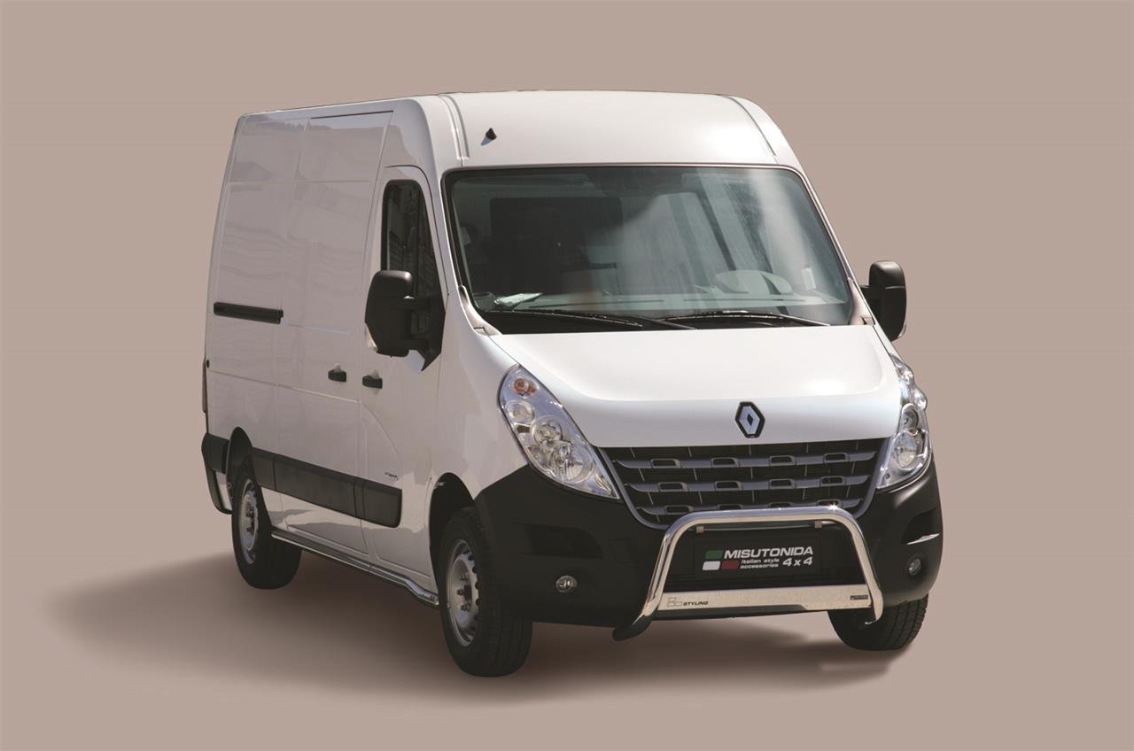  TUBE BAS DE CAISSE INOX Ø 63 RENAULT MASTER 2010+ L1