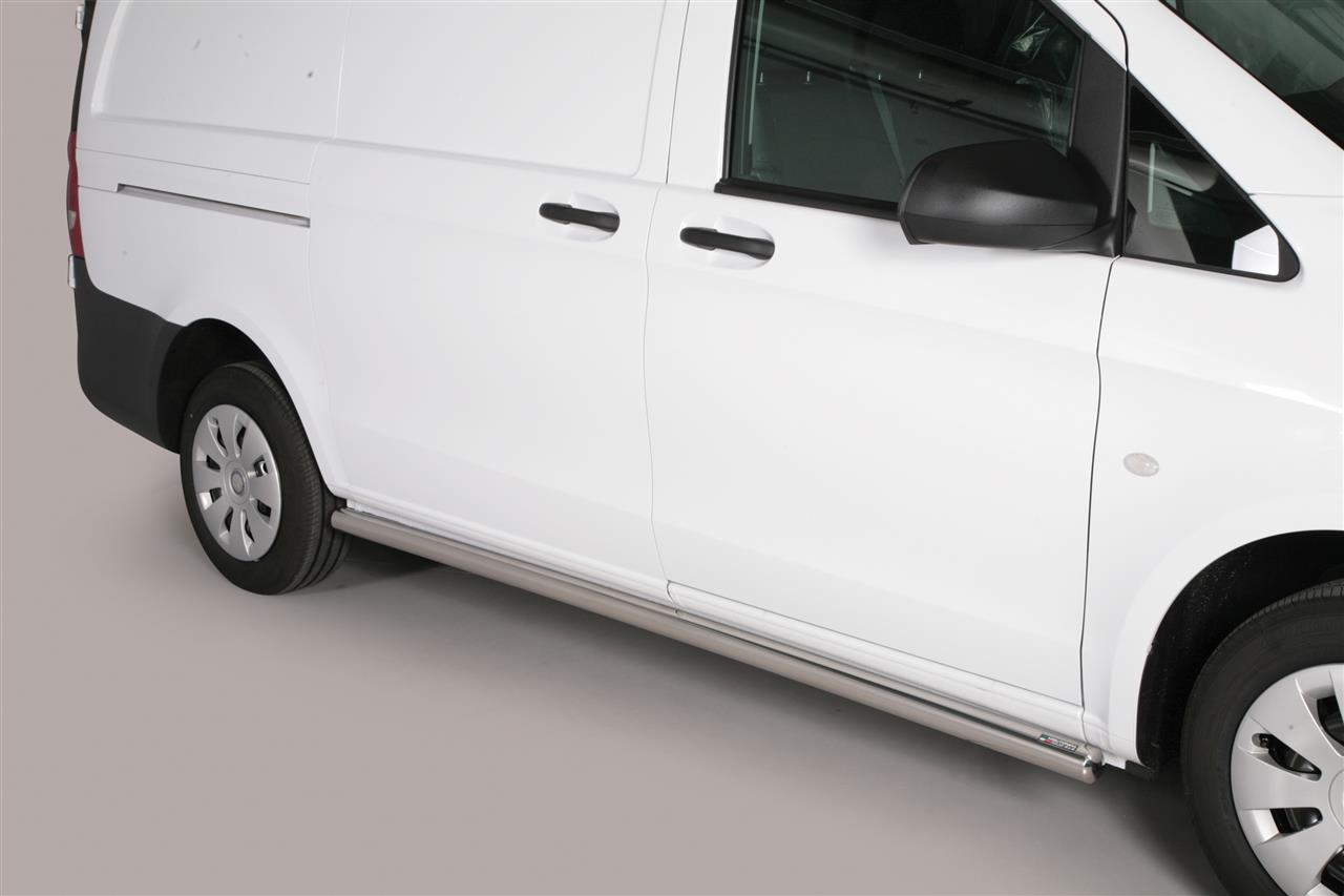 TUBE BAS DE CAISSE INOX Ø 63 MERCEDES VITO L1 2010+/2015+