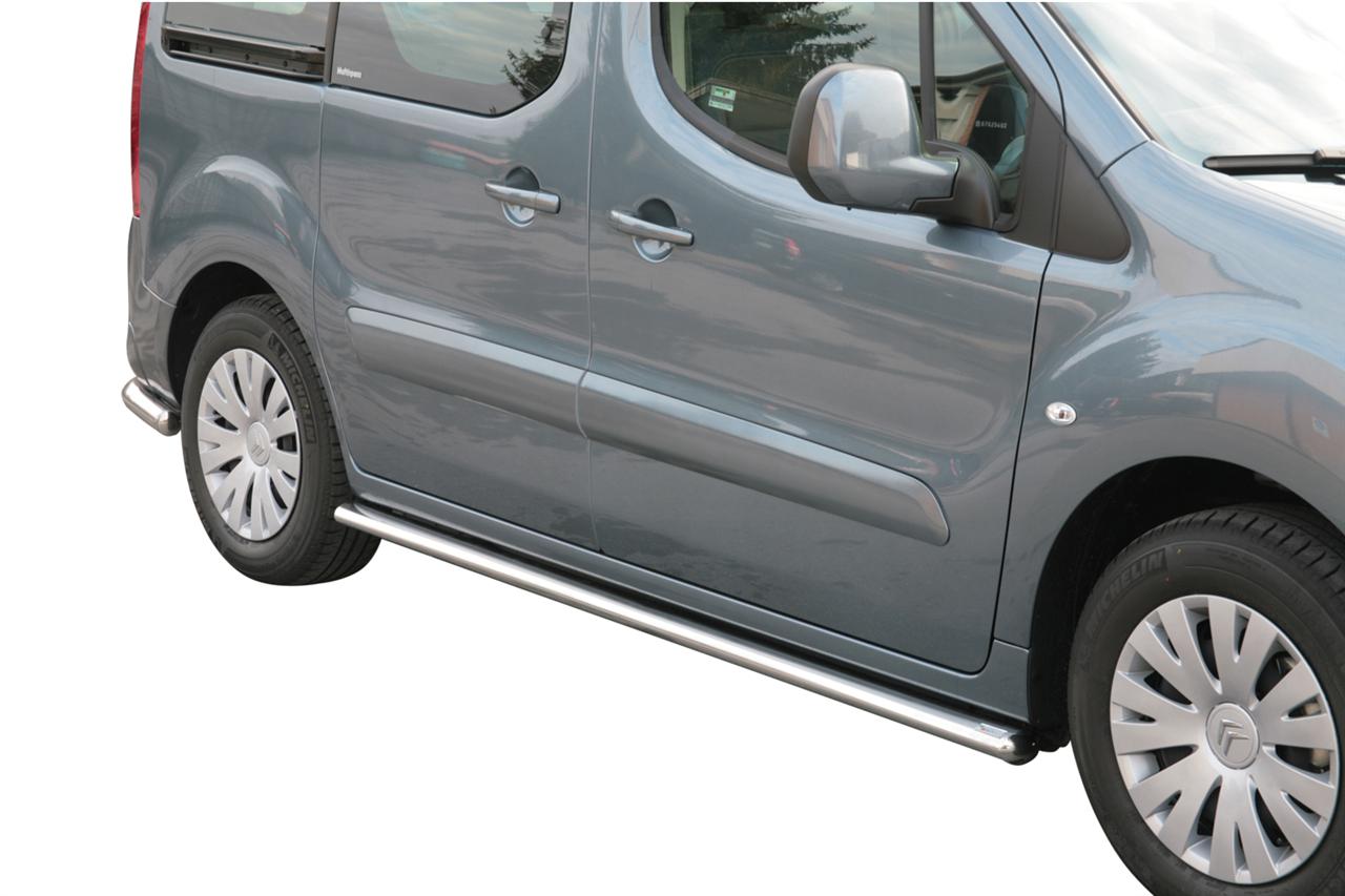 Tube Bas De Caisse Inox Ovale Citroen Berlingo