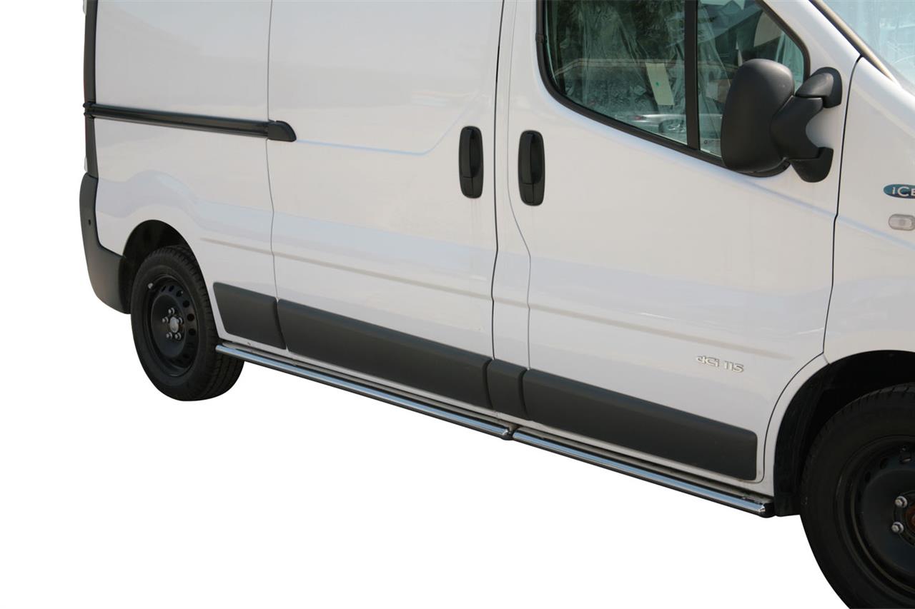 Tube Bas De Caisse Inox Ovale Renault Trafic L1 2007/2013