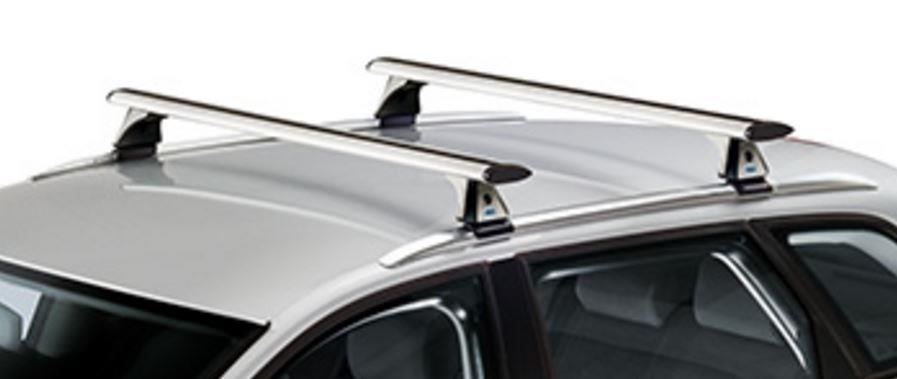 BARRES TRANSVERSALES AERODYNAMIQUES FIAT 500X CROSS 5P ALU (PAIRE COMP ORIGINE)