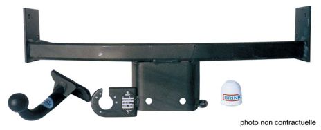 ATTELAGE TOYOTA RAV'4 2006/2012 5P CDC AV ROUE DE SECOURS EXTERIEURE