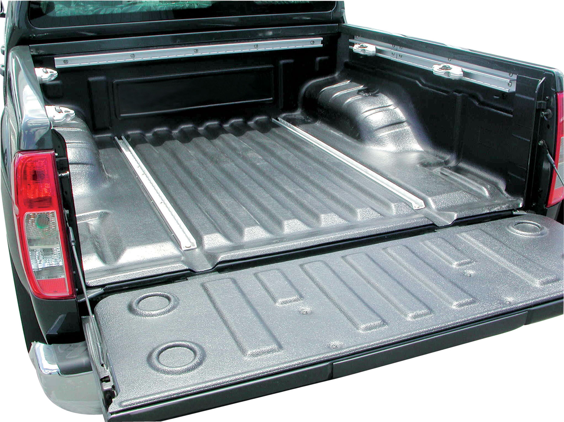 BEDLINER NISSAN NAVARA D40 2010/2015 - DOUBLE CAB (SANS REBORDS) - BENNE LONGUE 160CM 