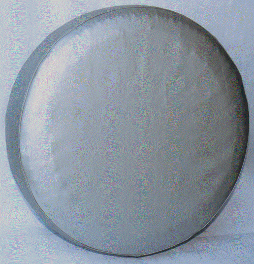 COUVRE ROUE PVC Ø 70 GRIS