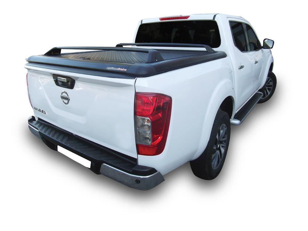 BARRES TRANSVERSALES POUR TONNEAU COVER UPSTONE NISSAN NP300 2016+ / RENAULT ALASKAN 2016+ (PAIRE)