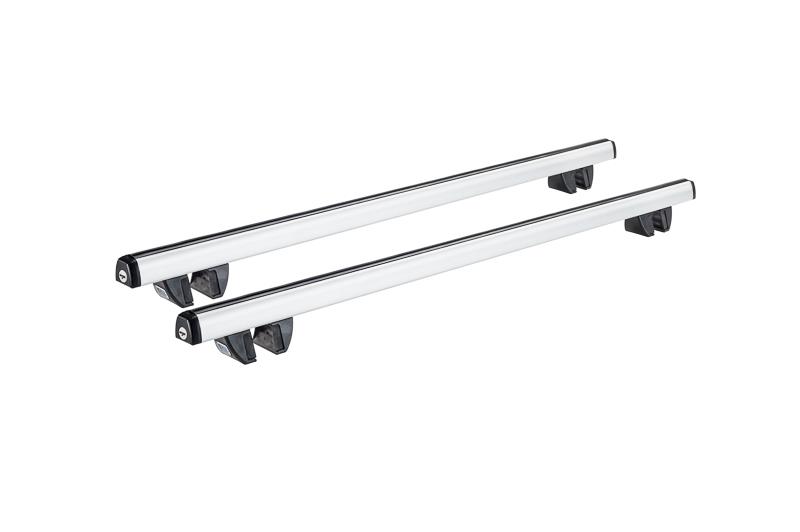 BARRES TRANSVERSALES UNIVERSELLES HT 128CM (PAIRE) ALU