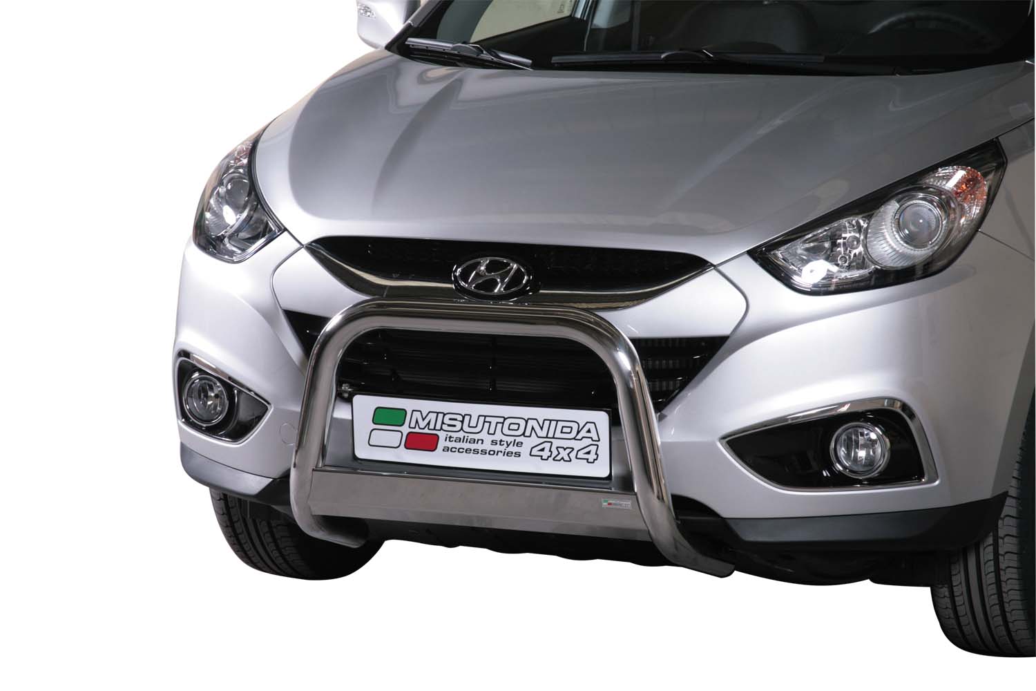 MEDIUM BAR INOX Ø 63 HYUNDAI IX35 2010+ CE