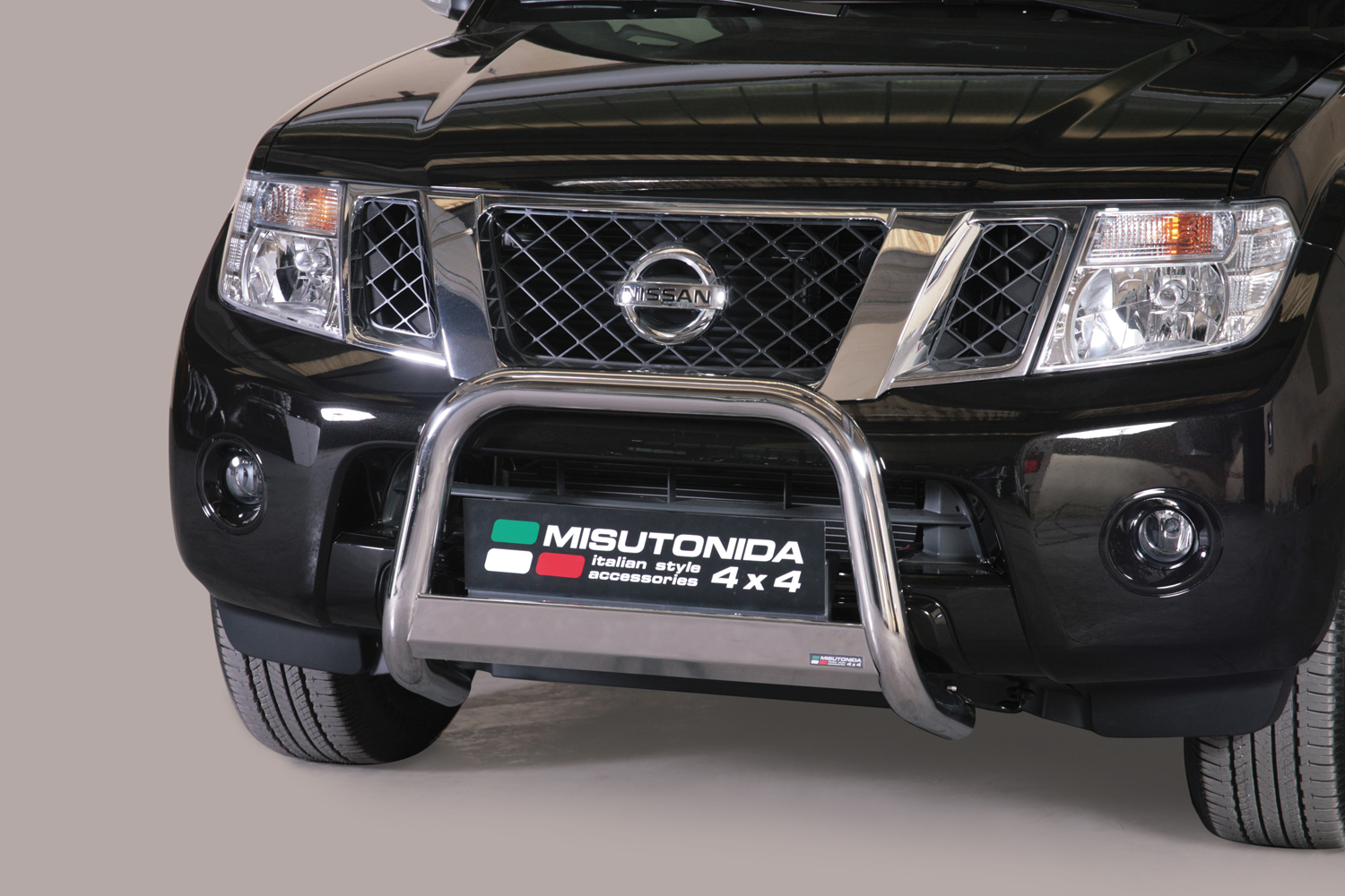 MEDIUM BAR INOX Ø 63 NISSAN PATHFINDER 2011+ CE 190Ch