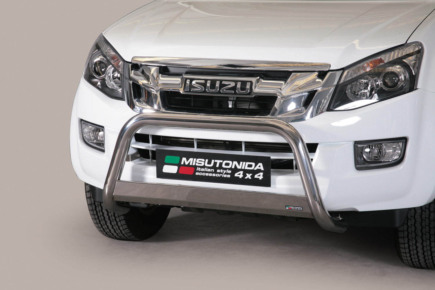 MEDIUM BAR INOX Ø 63 ISUZU DMAX 2012/2020 CE