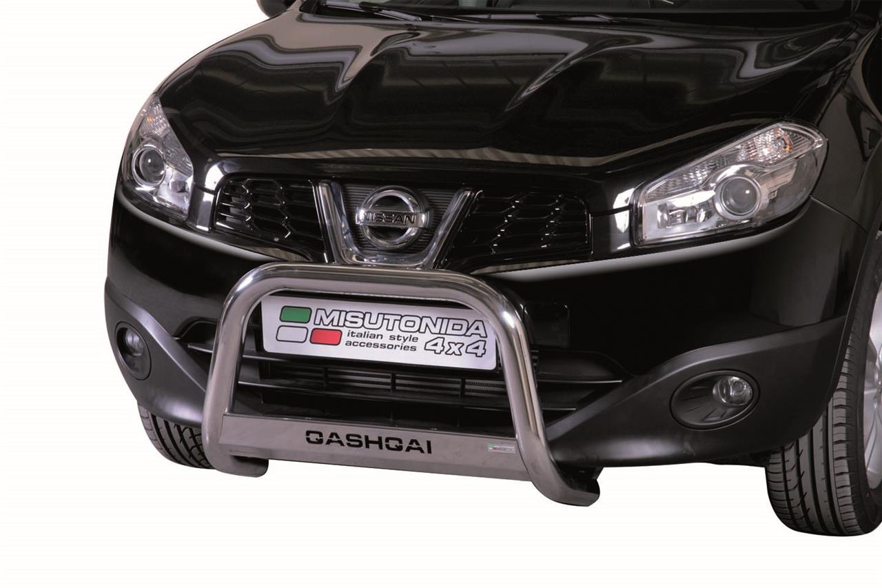 MEDIUM BAR INOX Ø 63 NISSAN QASHQAI 2010/2013 + CE