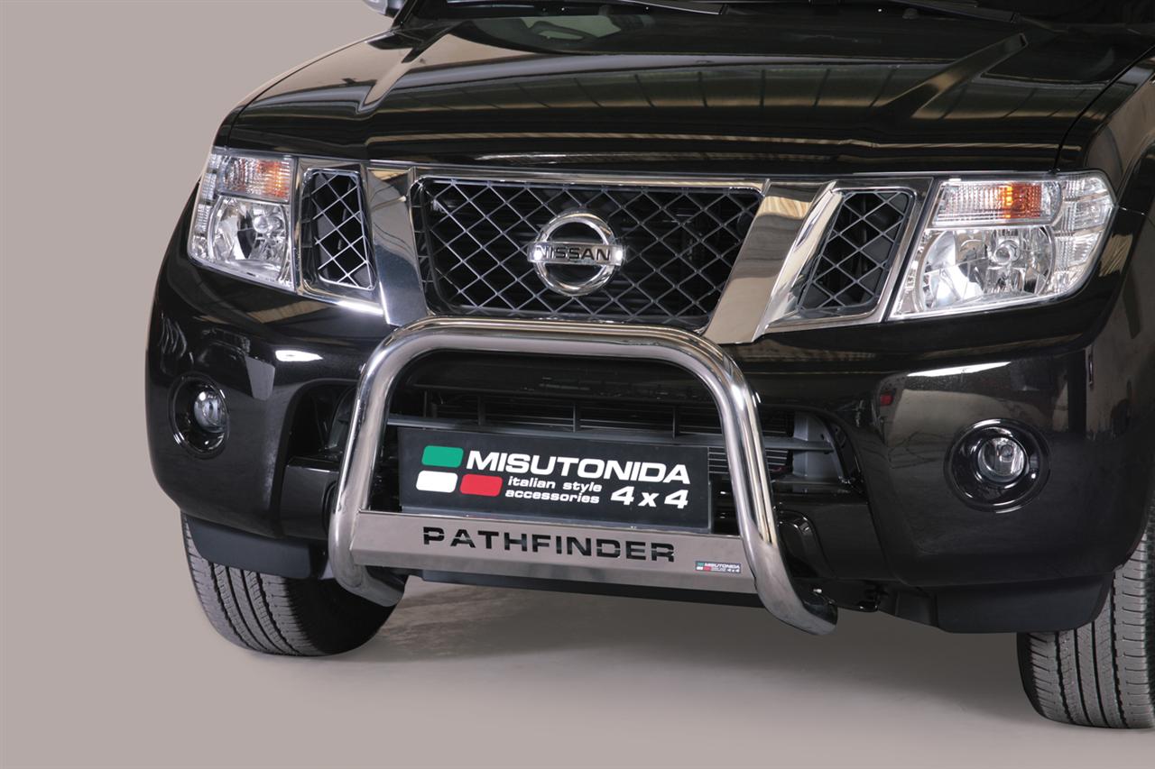 MEDIUM BAR INOX Ø 63 NISSAN PATHFINDER 2011+ CE 190Ch