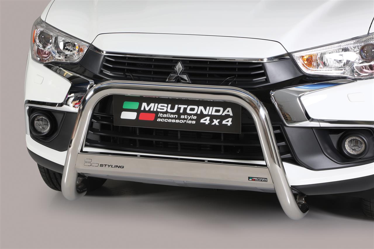 MEDIUM BAR INOX Ø 63 MITSUBISHI ASX 2010/2016 ET 2017+ CE