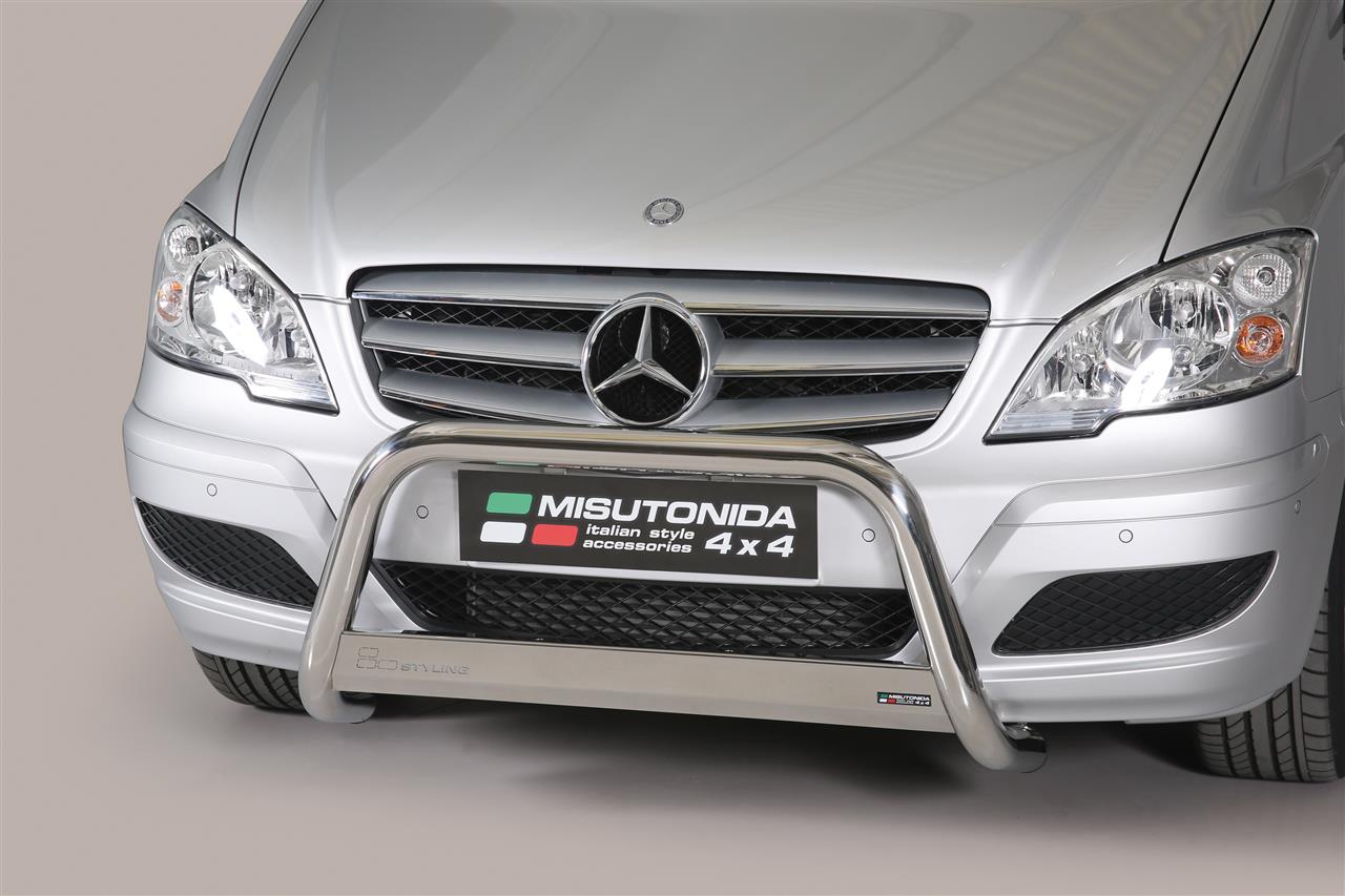 MEDIUM BAR INOX Ø 63 MERCEDES VITO/VIANO 2010/2013 CE