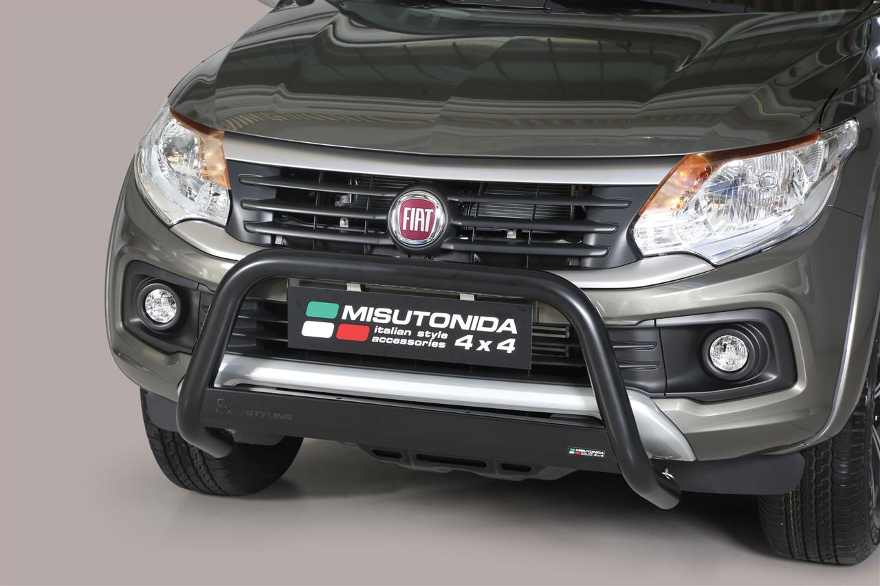 MEDIUM BAR INOX Ø 63 FIAT FULLBACK 2016+ CE 