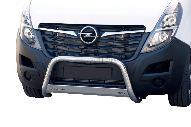MEDIUM BAR INOX Ø 63 OPEL MOVANO 2020/2021 CE 