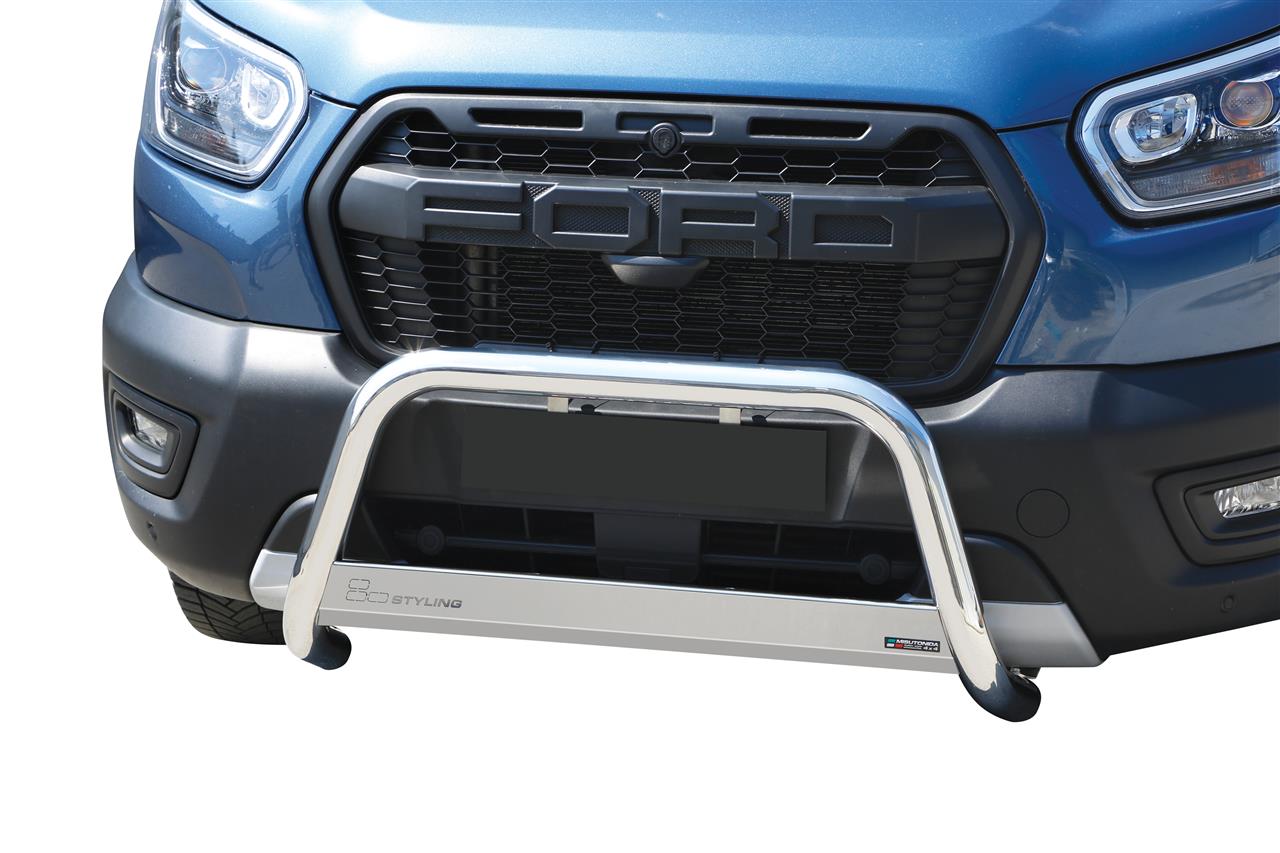MEDIUM BAR INOX Ø 63 FORD TRAIL 2020+ /TRANSIT 2025+ CE COMP ACC SYSTEM