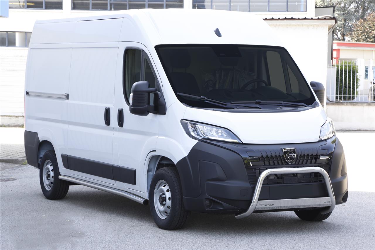 MEDIUM BAR INOX Ø 63 PEUGEOT BOXER 2024+ CE
